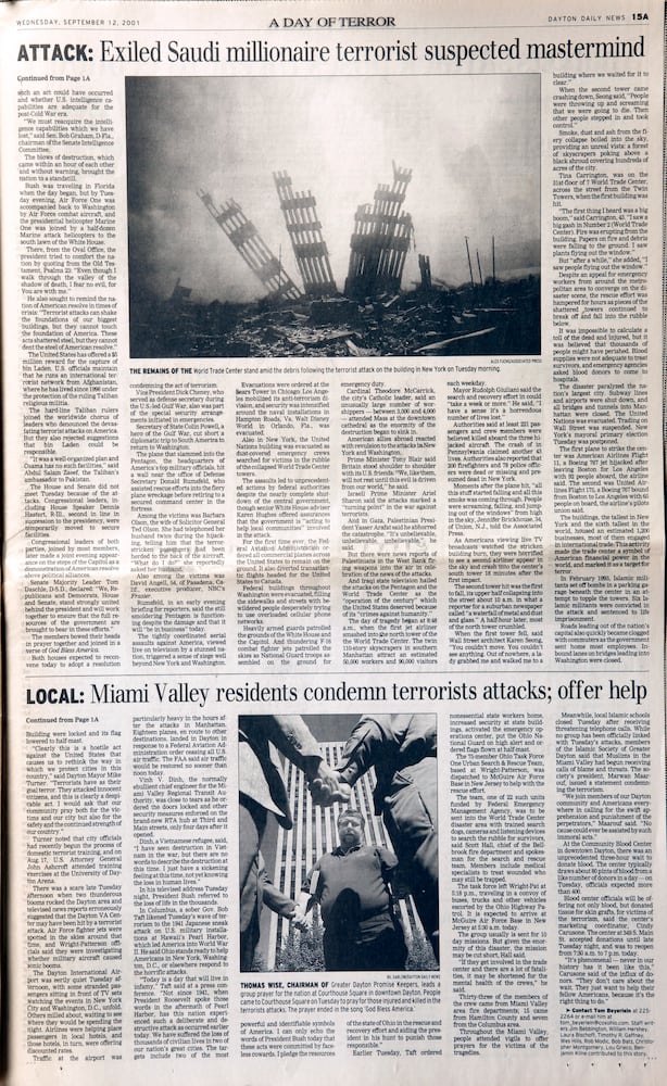 DDN Special Edition Sept 11, 2001