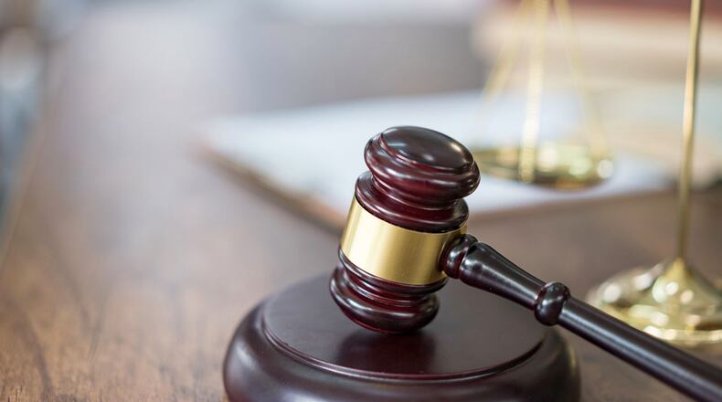 Stock photo of a gavel.