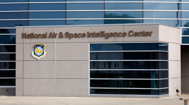 U.S. Air Force National Air and Space Intelligence Center at Wright-Patterson Air Force Base. TY GREENLEES / STAFF