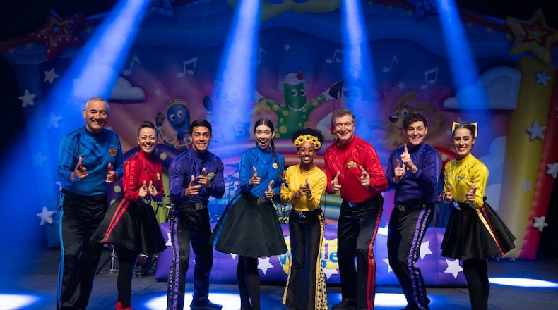 For over three decades, The Wiggles have educated, entertained and enriched the lives of millions of
preschoolers (and their parents) across the globe. The upcoming Bouncing Balls! Tour comes to the Rose on June 20. THE WIGGLES / CONTRIBUTED