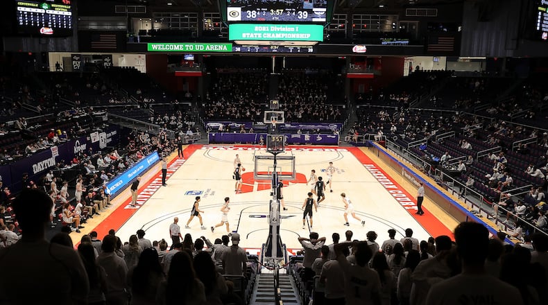 Centerville played Westerville Central in the Division I boys basketball state championship game at UD Arena. Michael Cooper/CONTRIBUTED