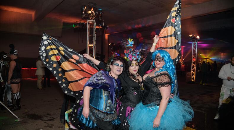 Masquerage 2018 aka Dayton's "Party of Parties" was held this weekend on Friday, Oct. 26 at 111 E. Fifth St., the former site of the Dayton Greyhound Bus Station at Gilly’s. This year's theme was Rio Nights — inspired by the week-long Carnival festival held annually in Rio de Janeiro. Masquerage is Equitas Health’s annual fundraiser which helps to raise awareness and critical funds for HIV/AIDS medical care and treatment. TOM GILLIAM / CONTRIBUTING PHOTOGRAPHER