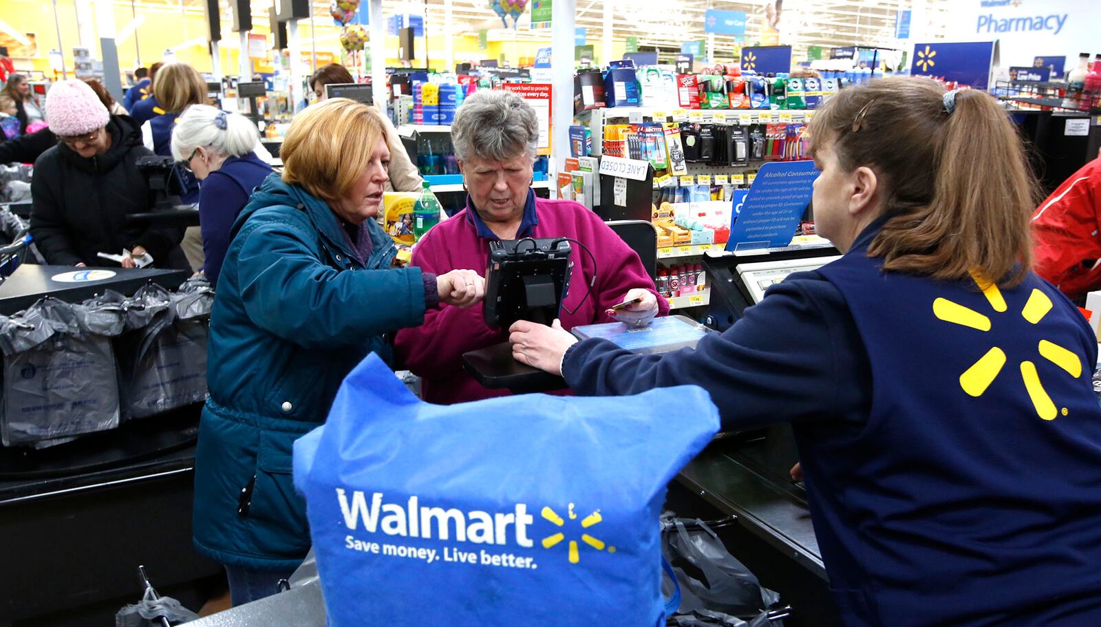 Walmart wants to offer samples of beer and wine to its customers throughout the state, including at least a half-dozen of its stores in the Miami Valley. File photo by Ty Greenlees