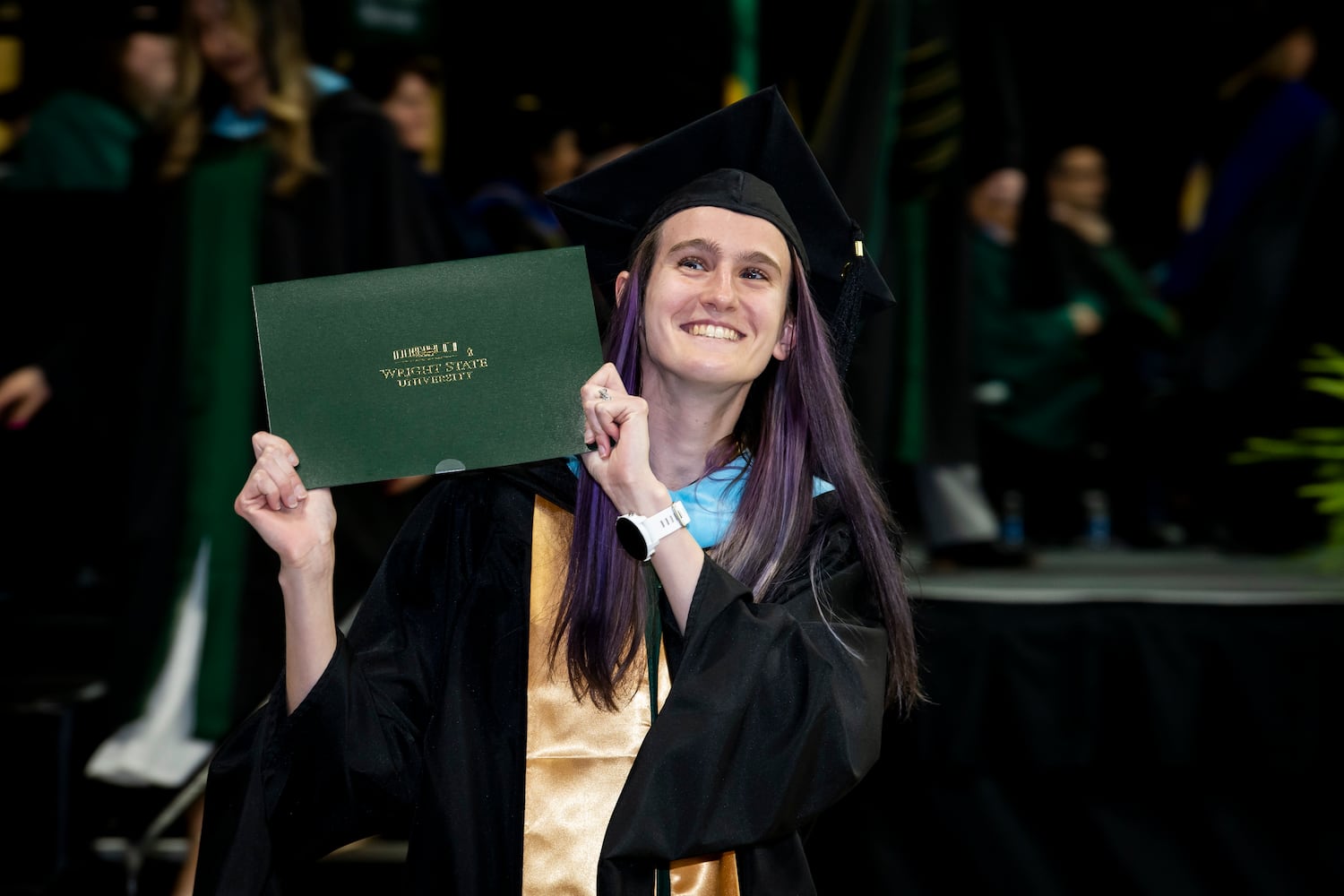 Wright State University graduation 4