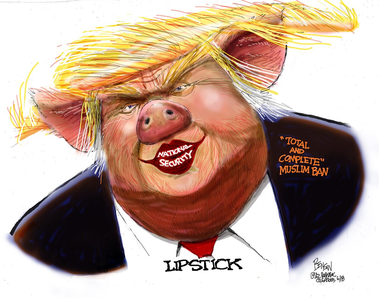 Week in cartoons: Supreme Count rulings, Harley-Davidson, and more