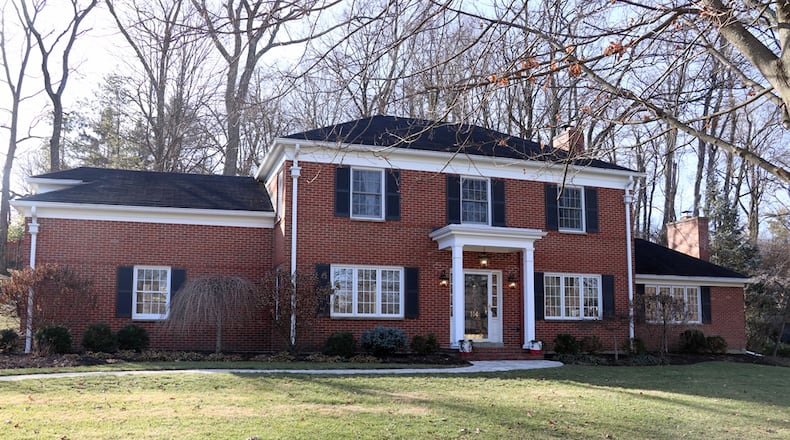 In Oakwood, the brick Colonial home has about 3,332 square feet of living space — including the basement and finished space above the garage. CONTRIBUTED PHOTOS