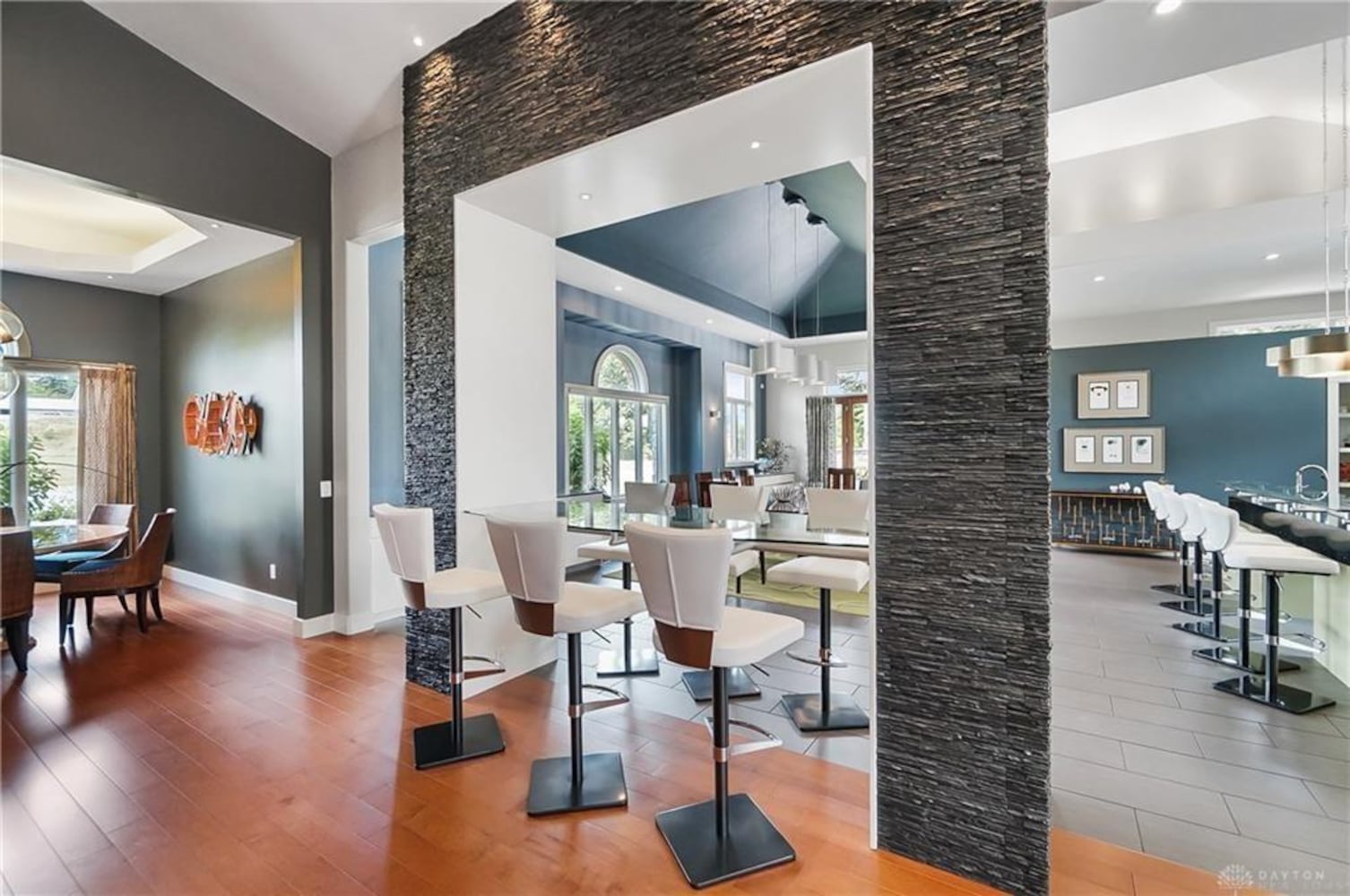 PHOTOS: Spectacular $1.8M luxury home on market with pool, golf simulator