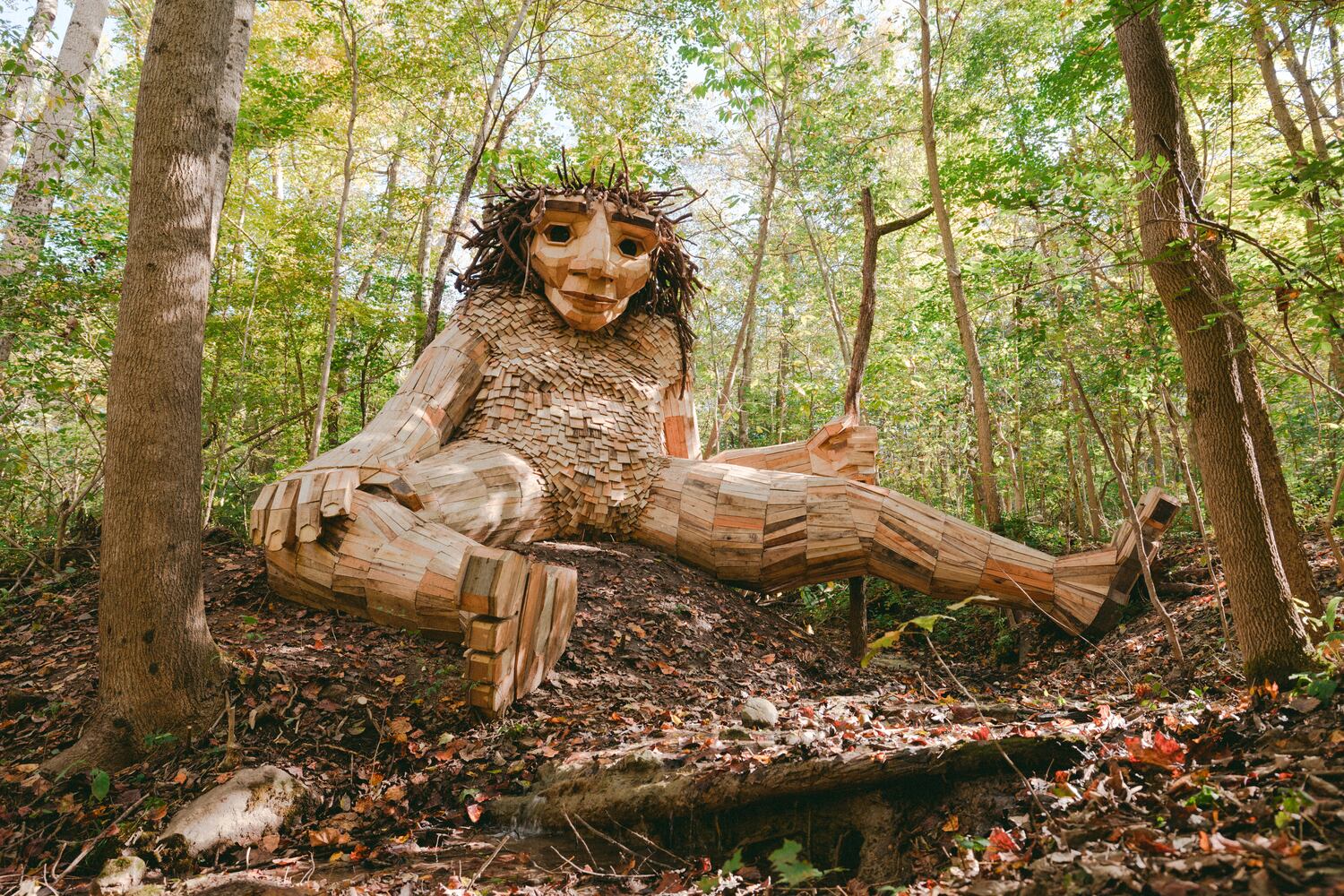 Trolls invade Dayton park