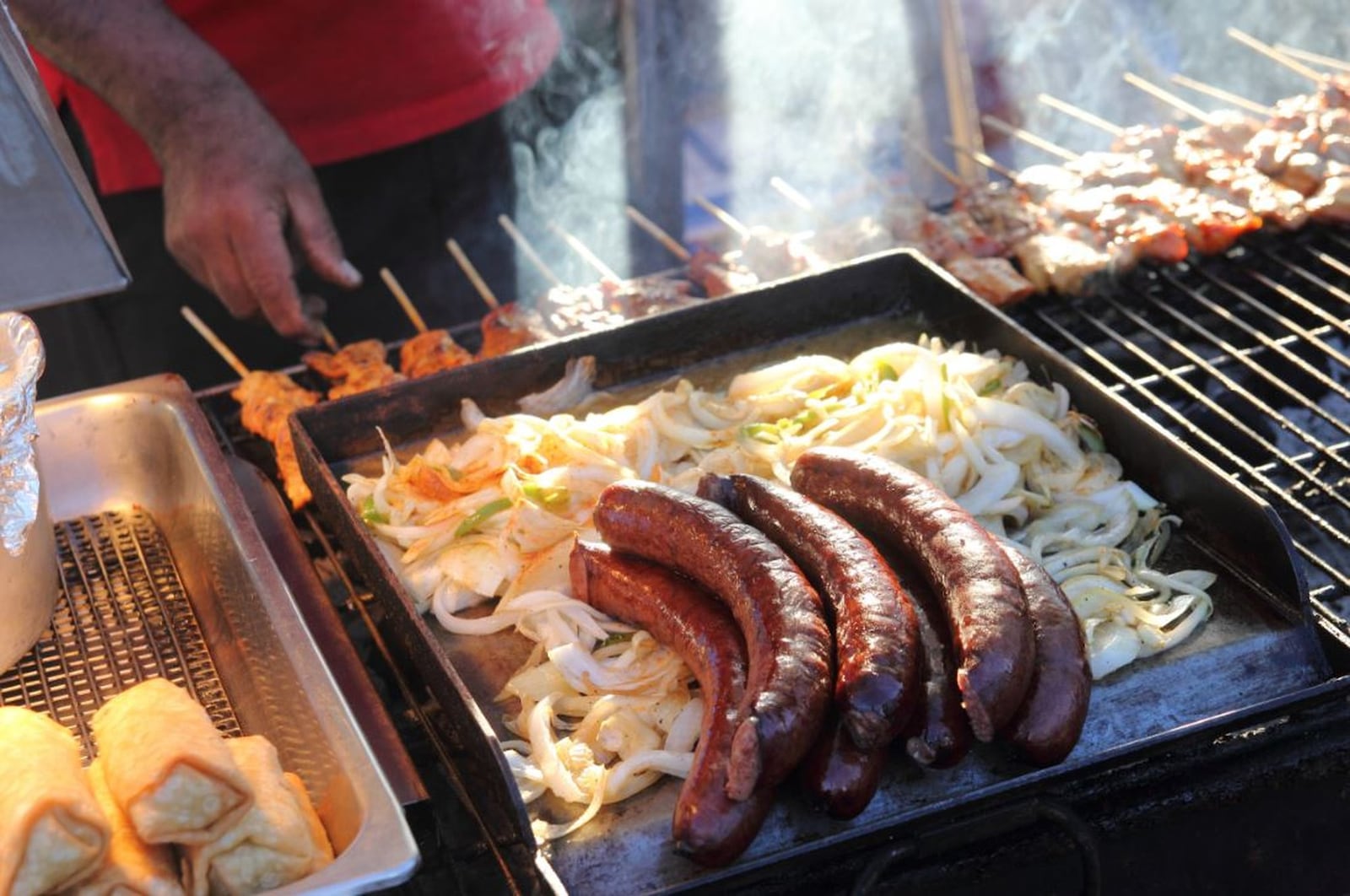 Delicious German-inspired dishes from the Dayton Art Institute’s Oktoberfest. STAFF FILE PHOTO