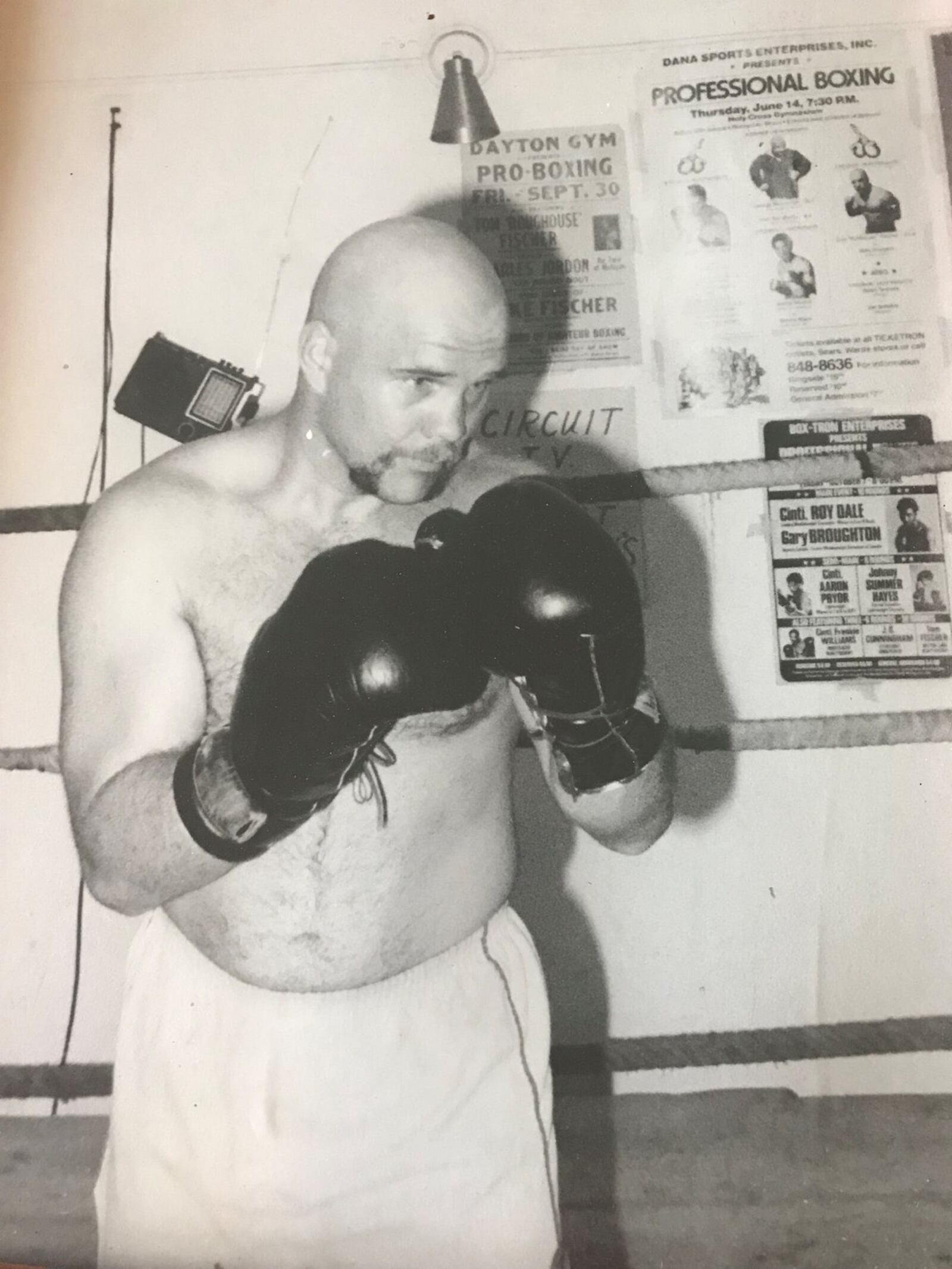 Tom Fischer in his boxing days. CONTRIBUTED