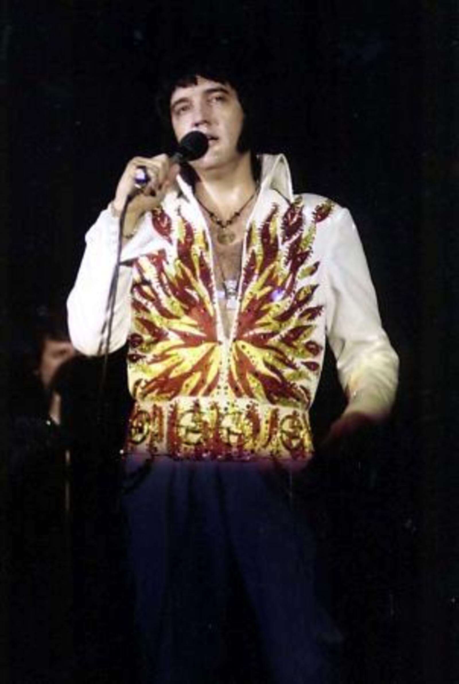 Elvis Presley's final Dayton performance on October 26, 1976.