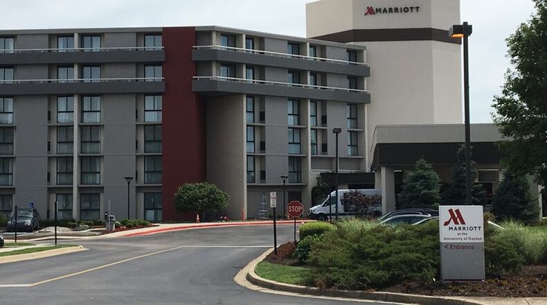 An attorney for the management firm of the Marriott at the University of Dayton has dropped a lawsuit filed against Wright State in Greene County court.