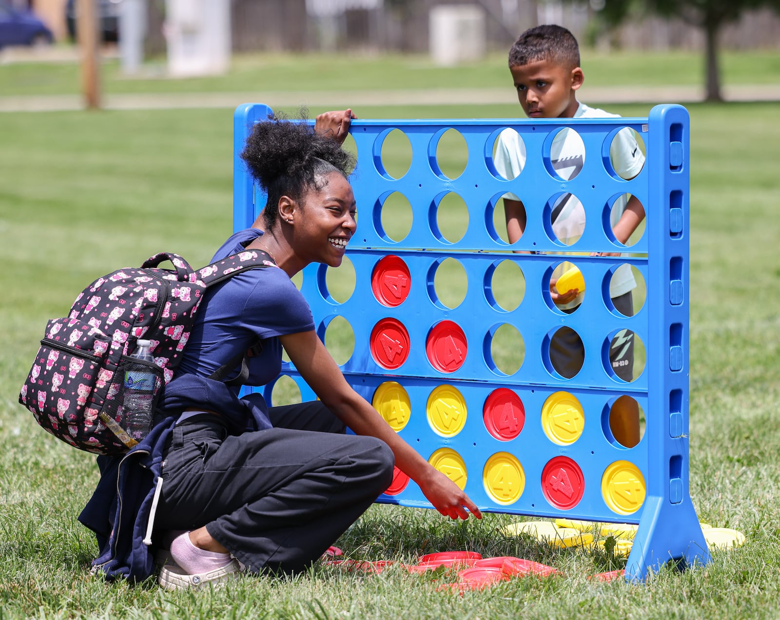 Photos from the Fairborn Juneteenth Celebration, which was held on Thursday, June 19 in Central Park. BRYANT BILLING / STAFF