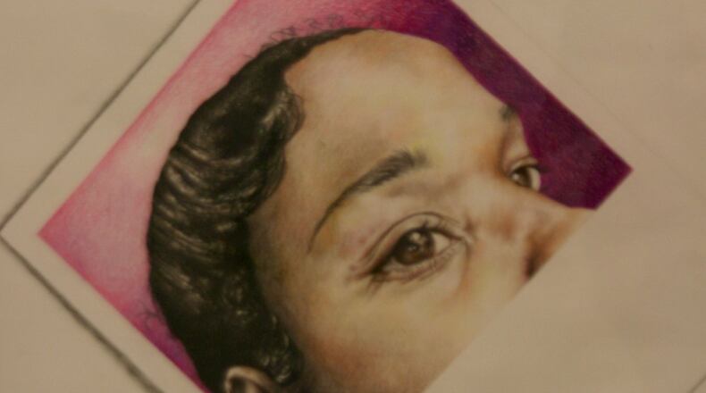 Polaroids by Stivers senior Destiny Bass won Gold Key for portfolio. PAMELA DILLON/CONTRIBUTED PHOTO