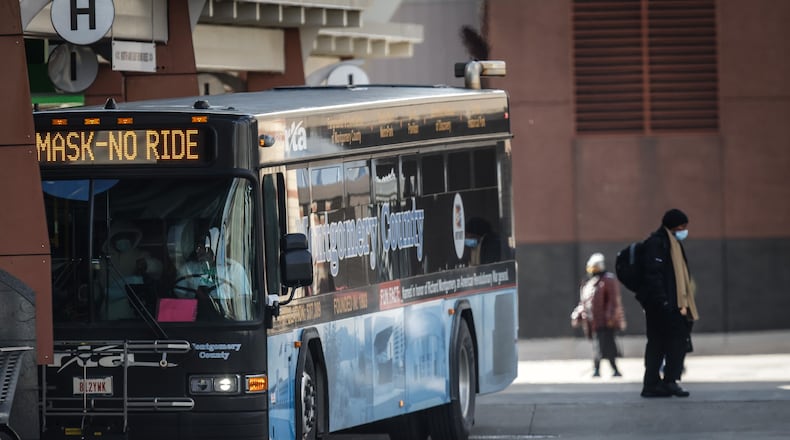 RTA has it's No Mask-No Ride policy but that may change in the near future. JIM NOELKER/STAFF
