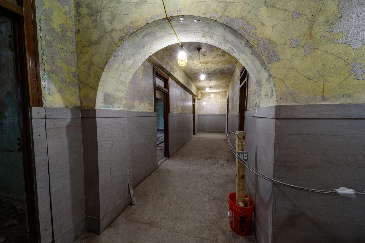 PHOTOS: The Dayton Arcade’s North Arcade awaits Phase 2 of construction
