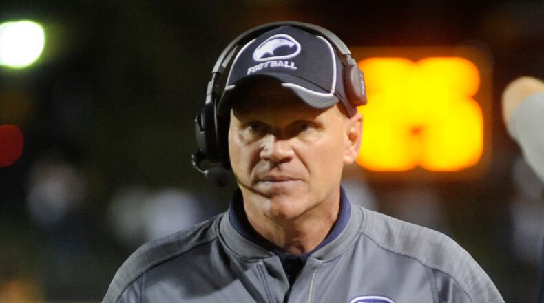 Fairmont football coach Dave Miller. MARC PENDLETON / STAFF