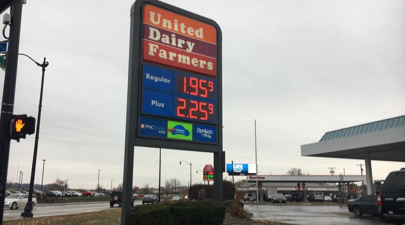 Gas prices are below $2 at several area stations. STAFF PHOTO / WAYNE BAKER