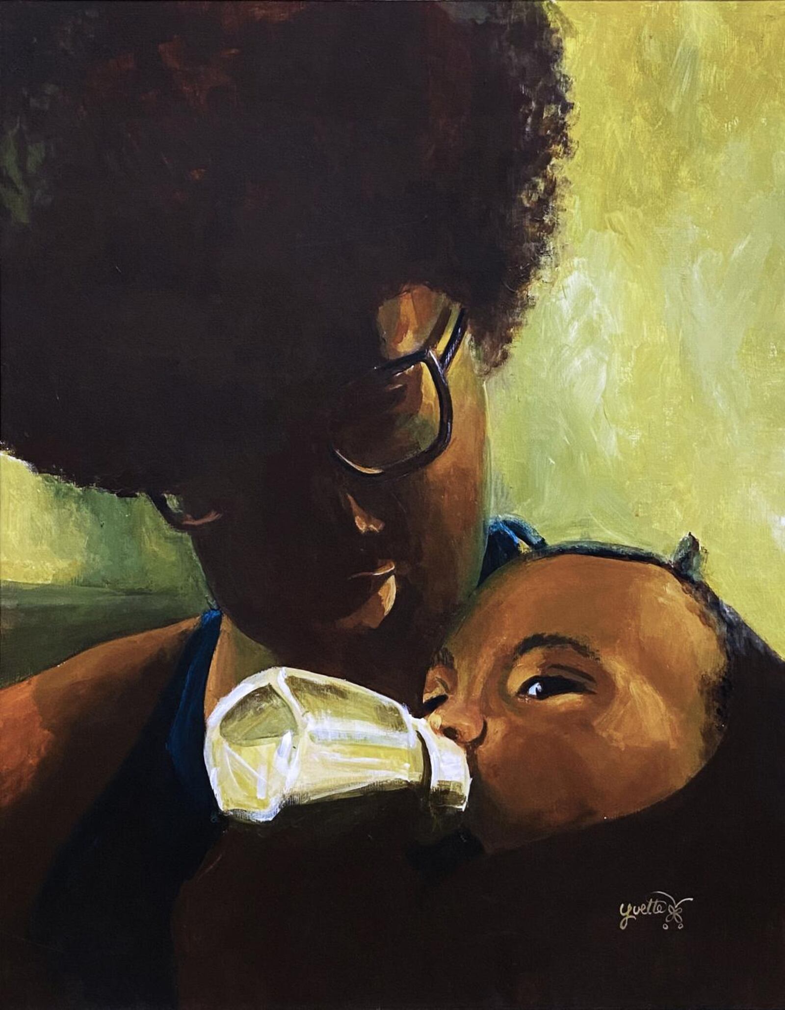 "Little Brown Baby" by Yvette Walker Dalton is among the works in the 2023 Visual Voices exhibition. CONTRIBUTED