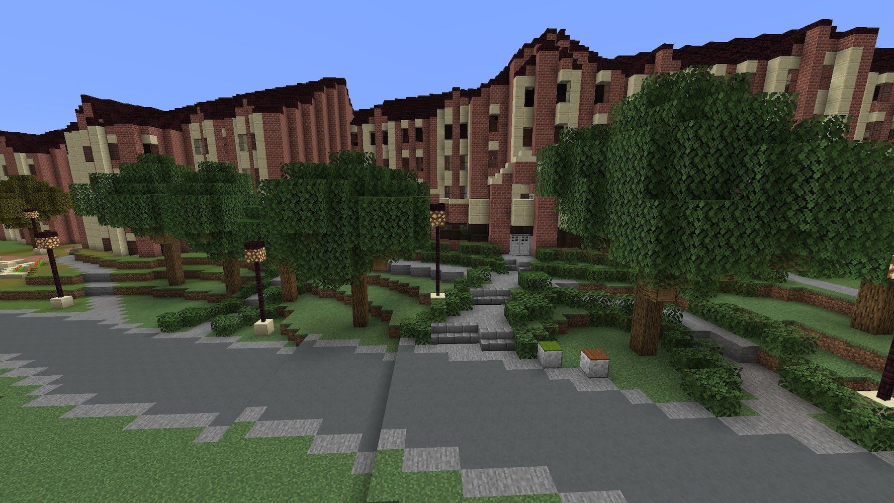 PHOTOS: Take a tour of the University of Dayton campus in Minecraft