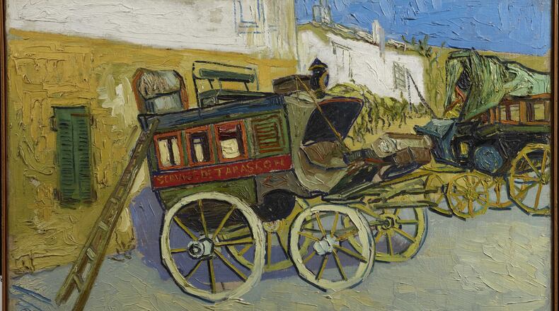 Vincent van Gogh, Tarascon Stagecoach, 1888. Oil on canvas, The Henry and Rose Pearlman Foundation, on loan since 1976 to the Princeton University Art Museum.