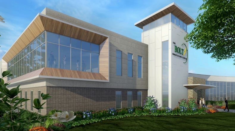 A rendering of the proposed BOLT Innovation Center. CONTRIBUTED