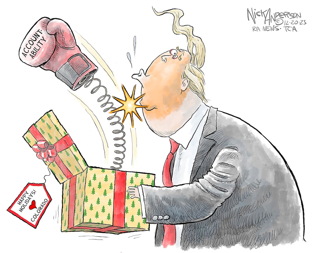 CARTOONS: Nick Anderson, Dec. 22, 2023