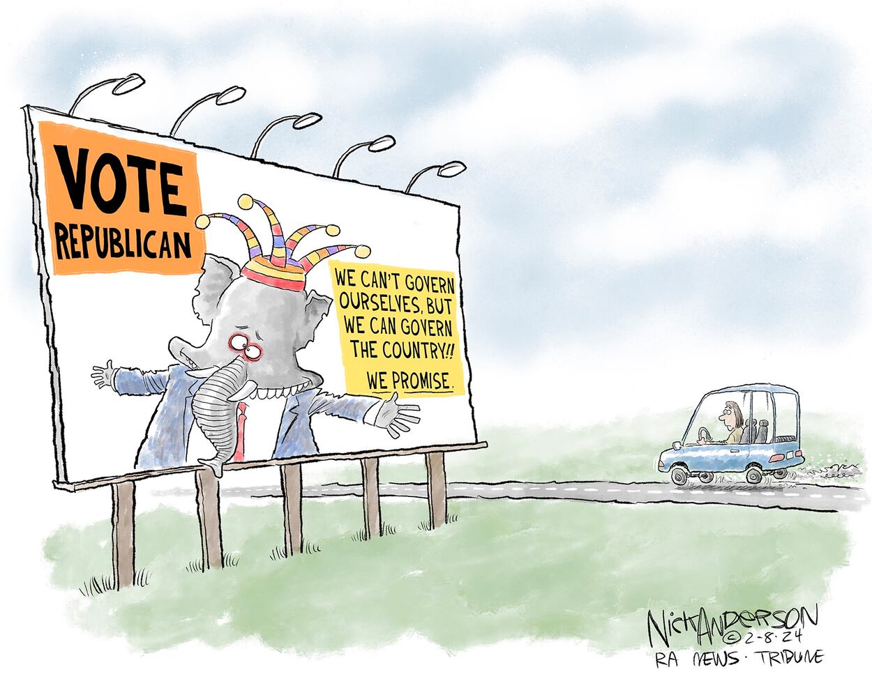 CARTOONS: Nick Anderson, Feb. 10, 2024