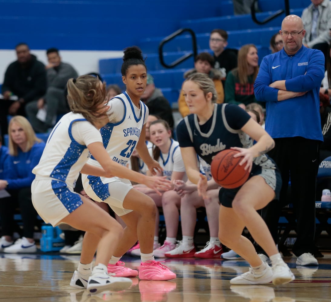 Fairmont Springboro basketball