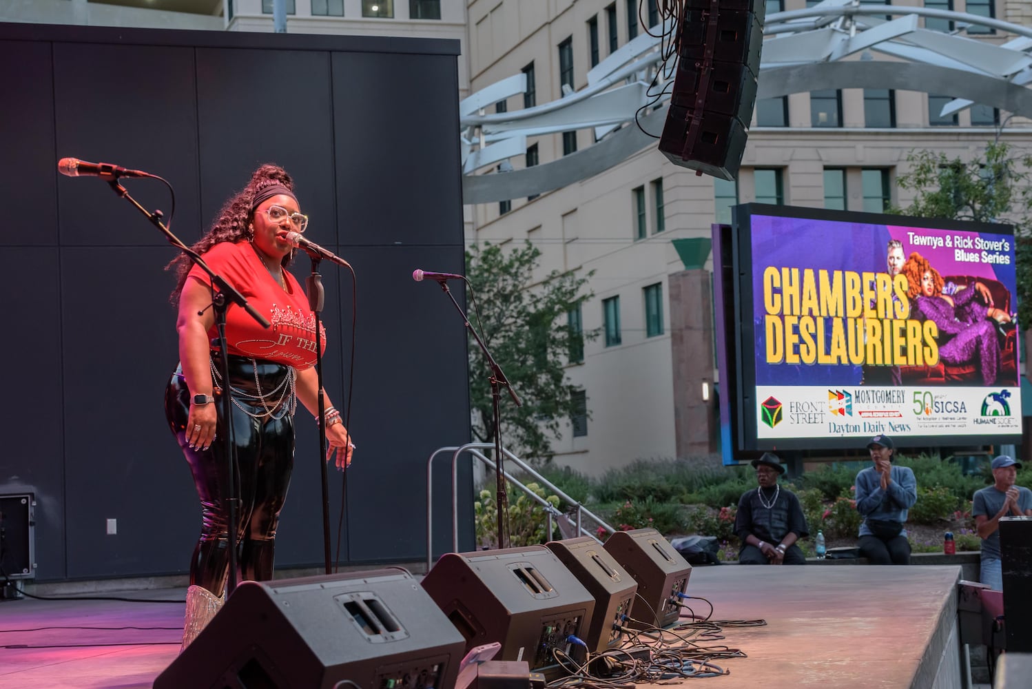PHOTOS: Chambers DesLauriers with Heather Redman & the Reputation at Levitt Pavilion