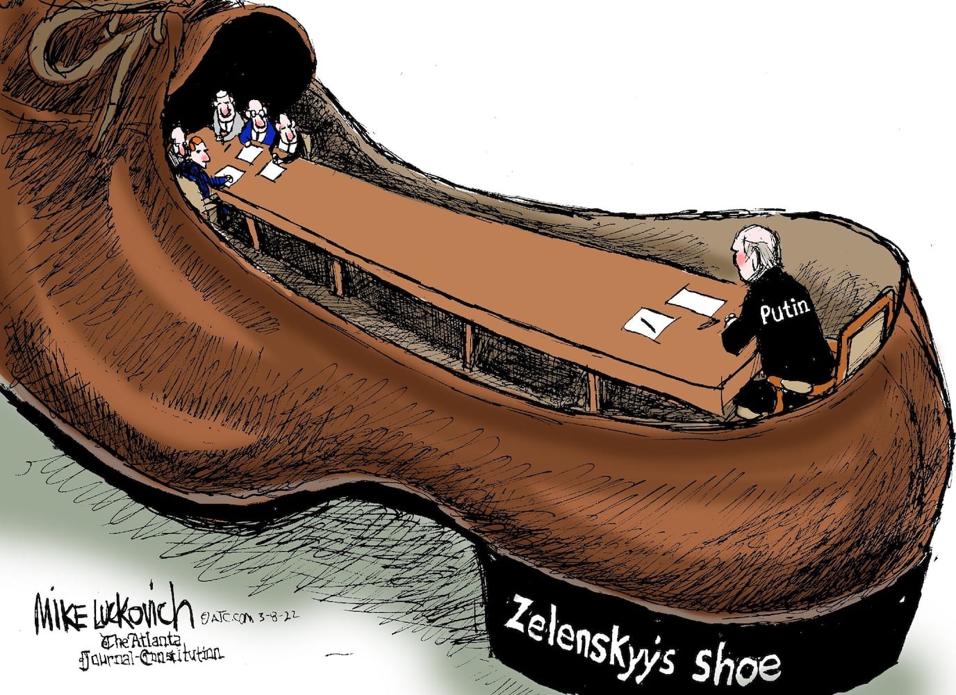 WEEK IN CARTOONS: Gas prices, Ukraine, Putin and more