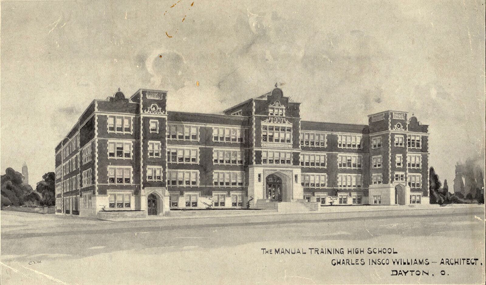 When completed in 1914, the school became known as Stivers Manual Training High School. DAYTON METRO LIBRARY