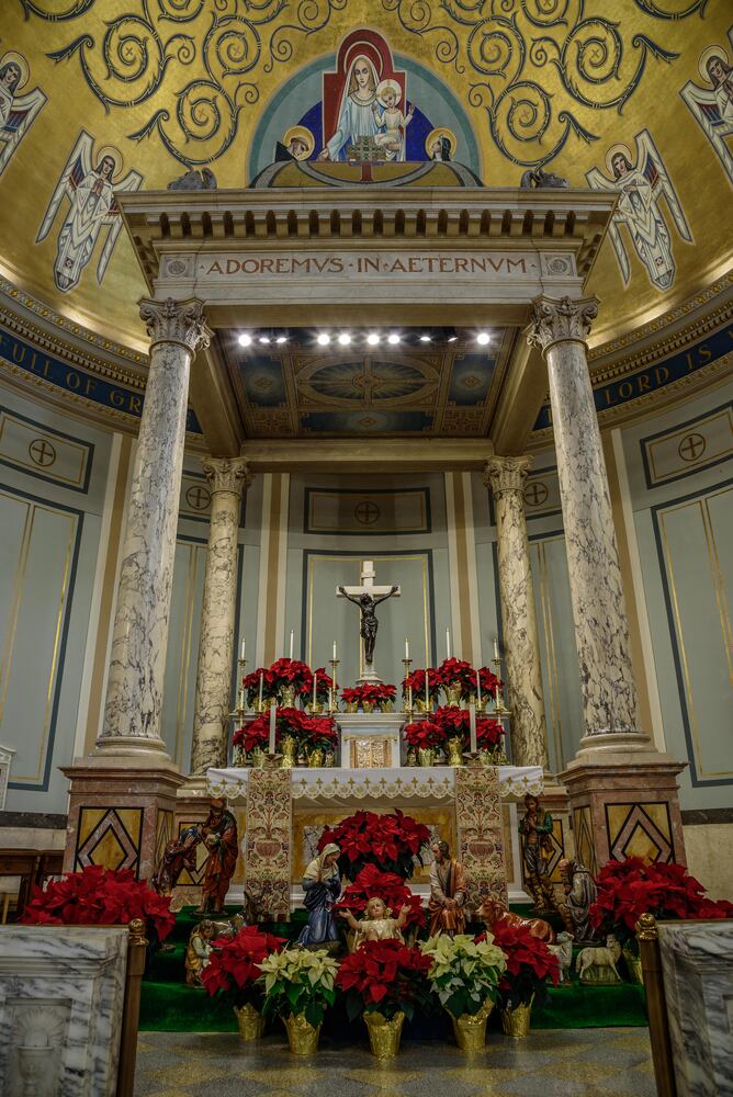 PHOTOS: Take a look at Our Lady of the Rosary Catholic Church decorated for Christmas