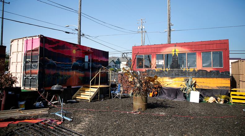 Trotwood Community Improvement Corp. wants to attract more development which could include retail shops in shipping containers, like the ones pictured in California. CONTRIBUTED