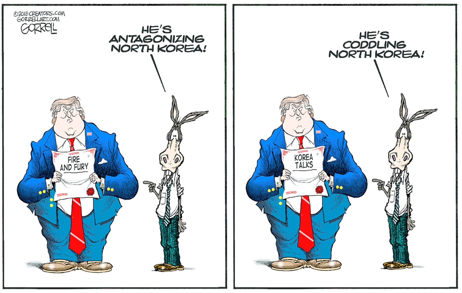 Week in cartoons: Barbara Bush, France's Macron and more