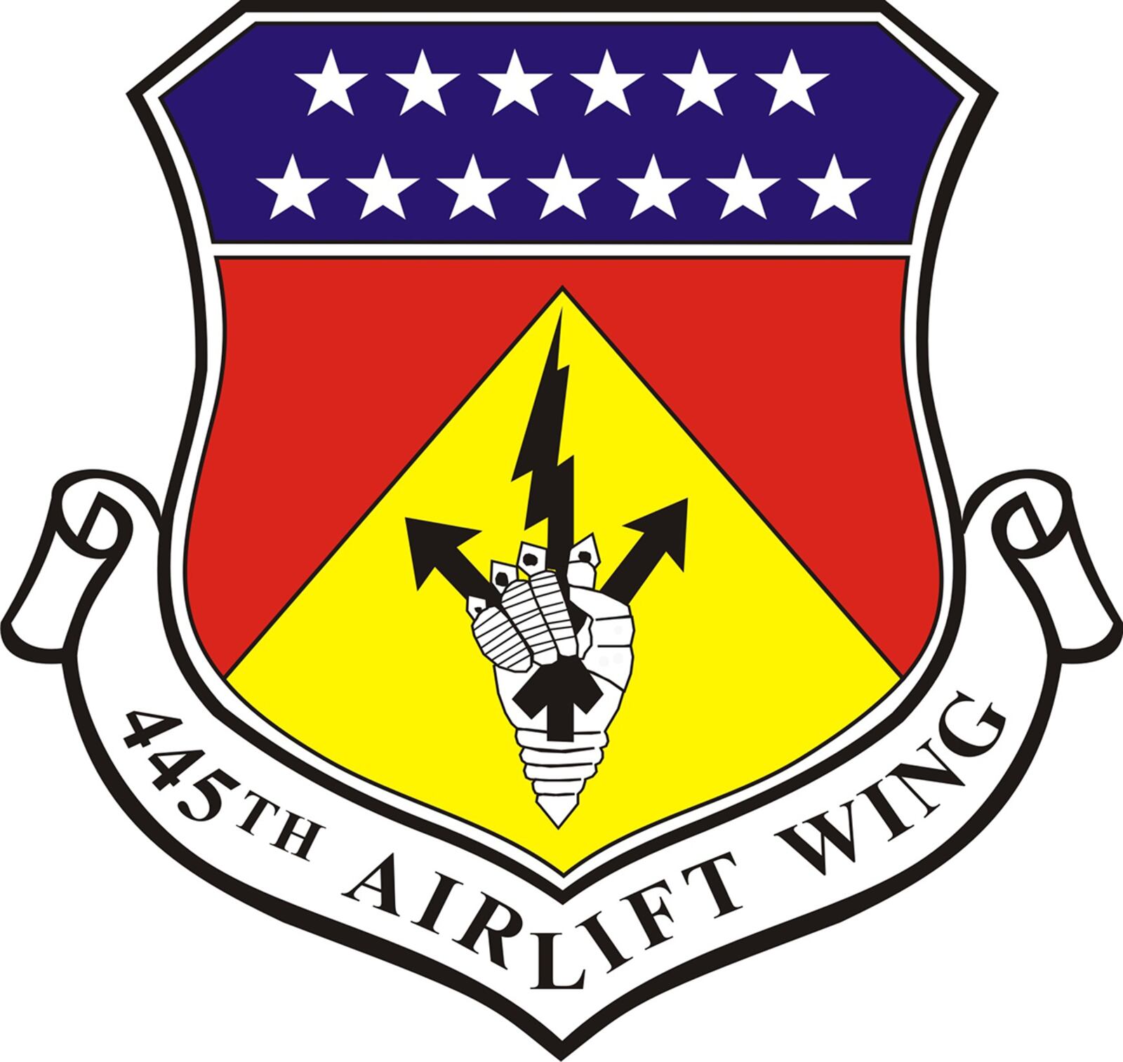 445th Airlift Wing: This Air Force Reserve unit flies nine C-17 Globemaster III transport airplanes located at the base and provides aeromedical evacuation.