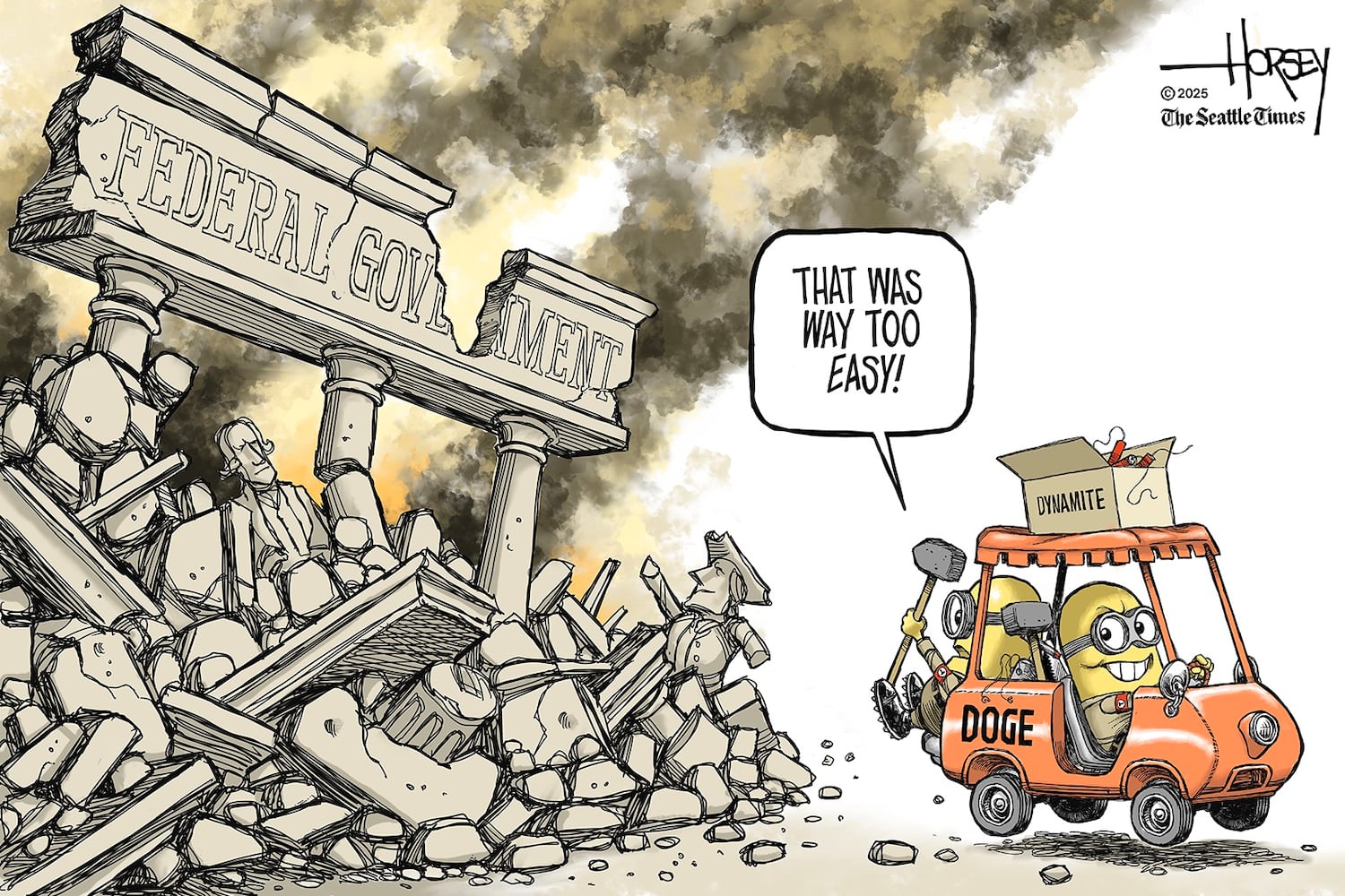 CARTOONS: David Horsey, May 5, 2025