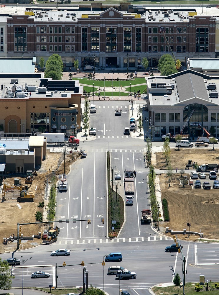 Greene Town Center opening 2006 Beavercreek