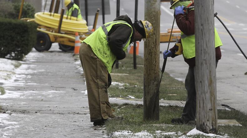 Centerpoint Energy began a bare steel cast iron gas line replacement project in two Centerville neighborhoods in January, anticipating they will be completed in April.