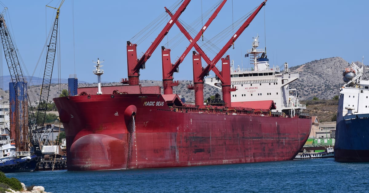 Yemen's Houthi rebels claim attack on bulk carrier Magic Seas, which is now sinking in...