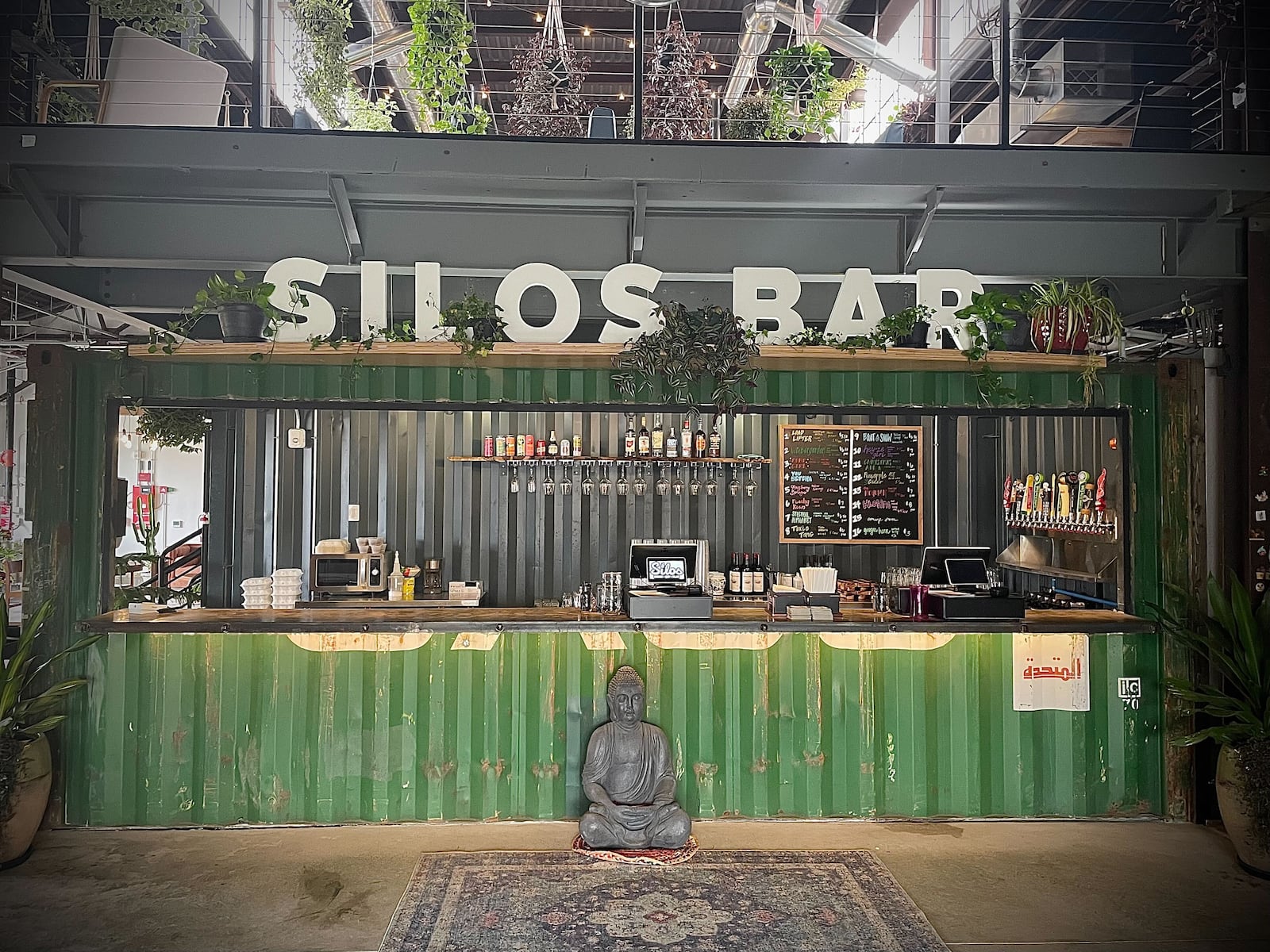 The Silos, a food hall and beer garden with 13,000-square-feet of outdoor space, is located at 810 E. First St. in Dayton. NATALIE JONES/STAFF