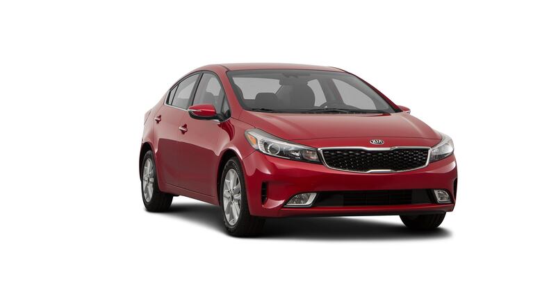 The 2017 Kia Fortes range from $16,490 for the LX to $21,200 for the EX. Photo by Metro Creative Graphics