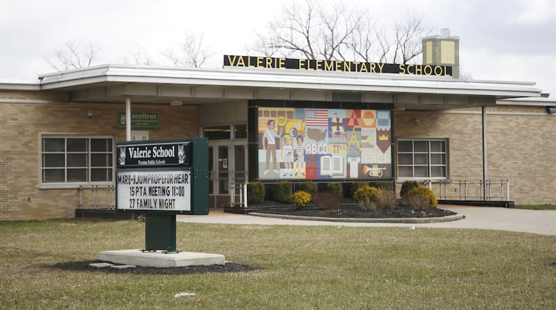 The former Valerie Elementary School, at the corner of Valerie and Bradwood drives in Harrison Twp., will be demolished. FILE PHOTO