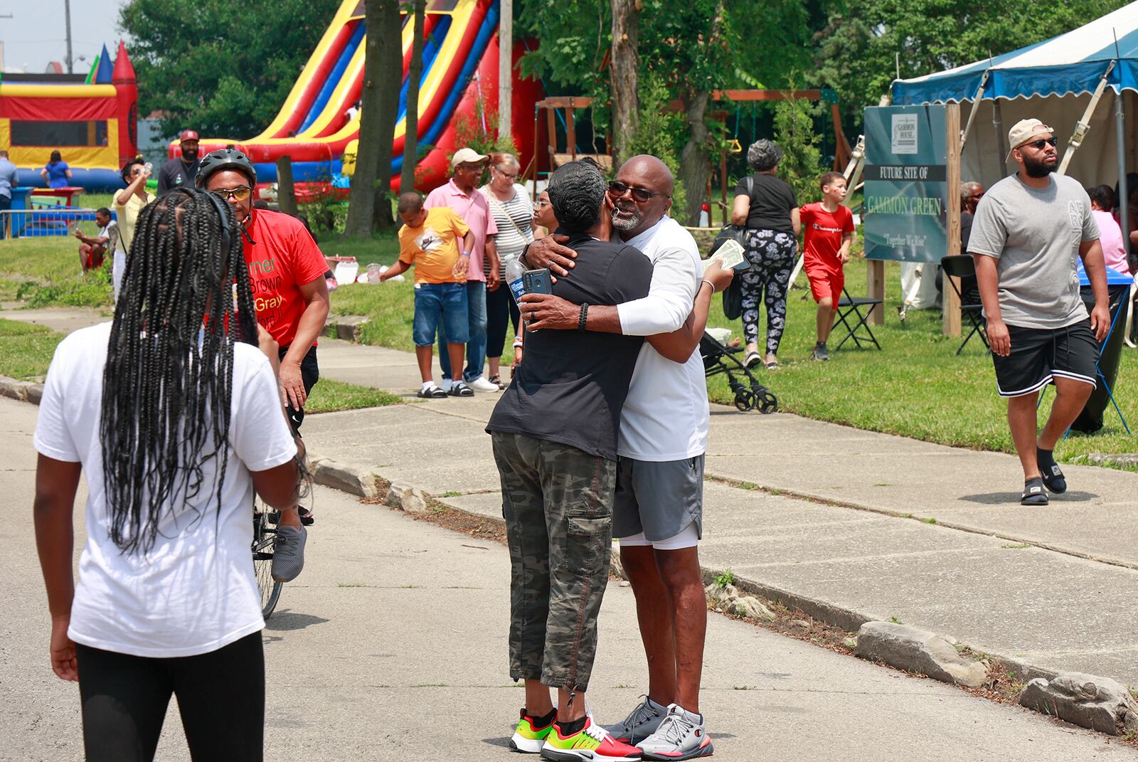 Springfield celebrated Juneteenth Saturday, June 17, 2023 at the Gammon House and the surrounding area. The Juneteenth Celebration is in conjunction with FatherFest, a celebration of fatherhood. BILL LACKEY/STAFF