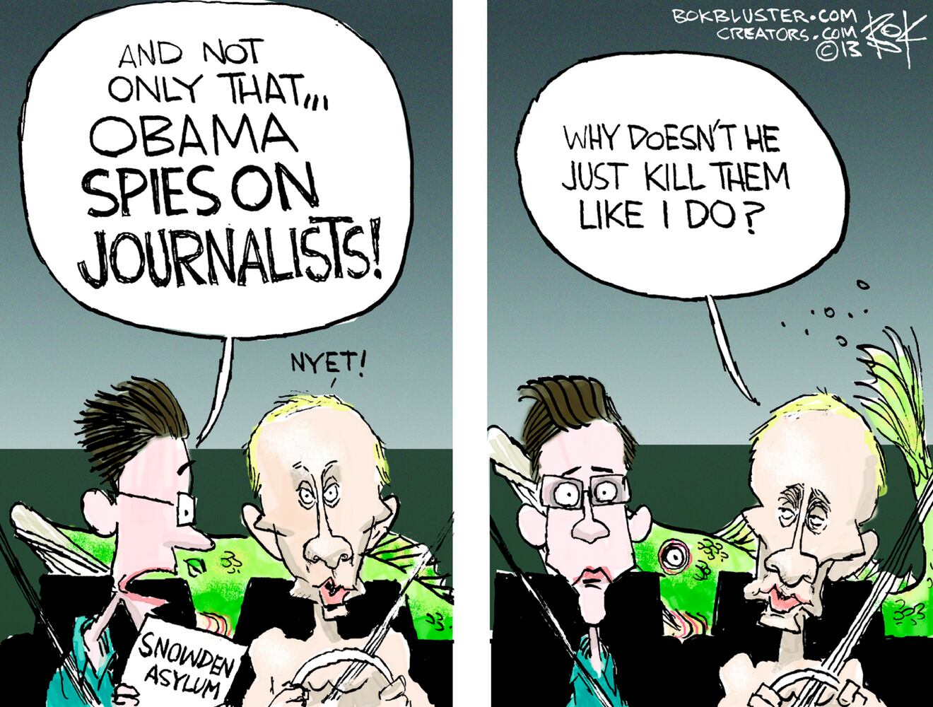 Today's cartoons