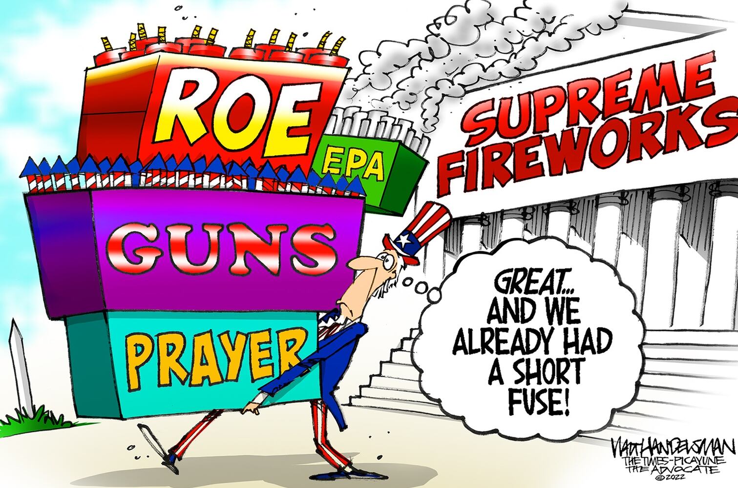 WEEK IN CARTOONS: Supreme Court decisions, Jan. 6 hearings and more