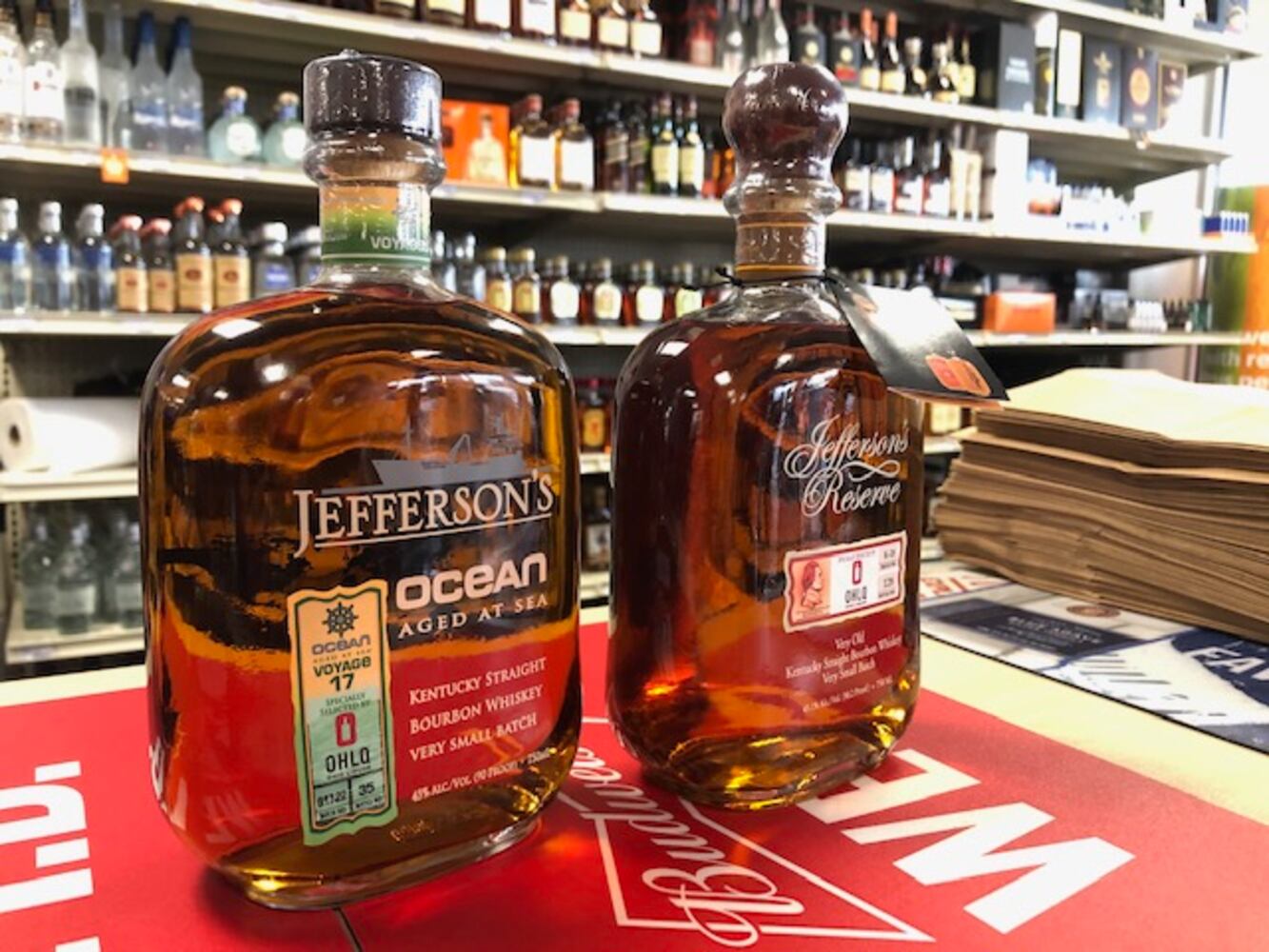 Bourbon lovers turn out in droves in Kettering for ‘Oopsie’ bourbon with a bargain price