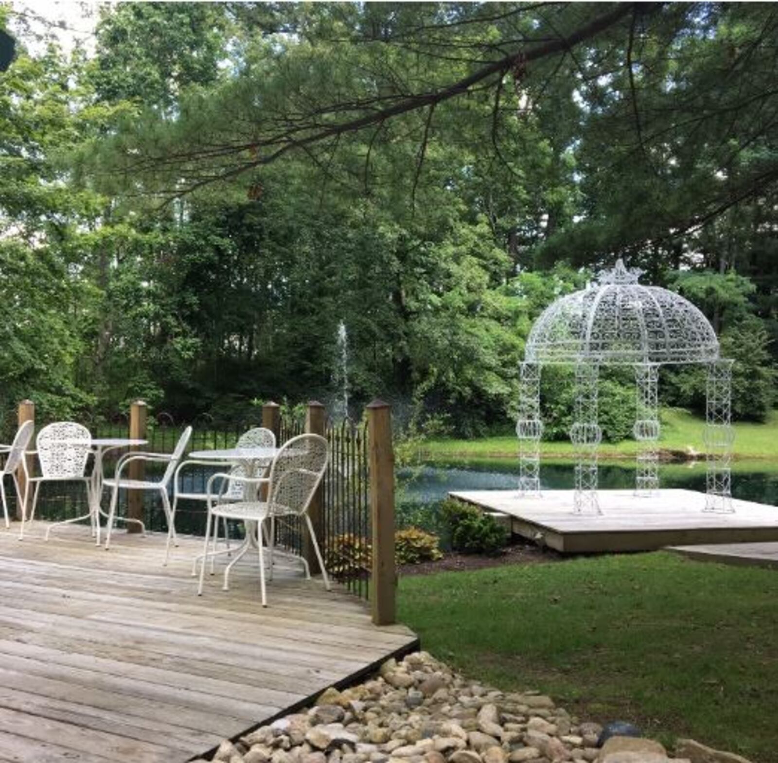 Chapel in the Woods at The Secret Garden in Waynesville. PHOTO / Stephanie Coates