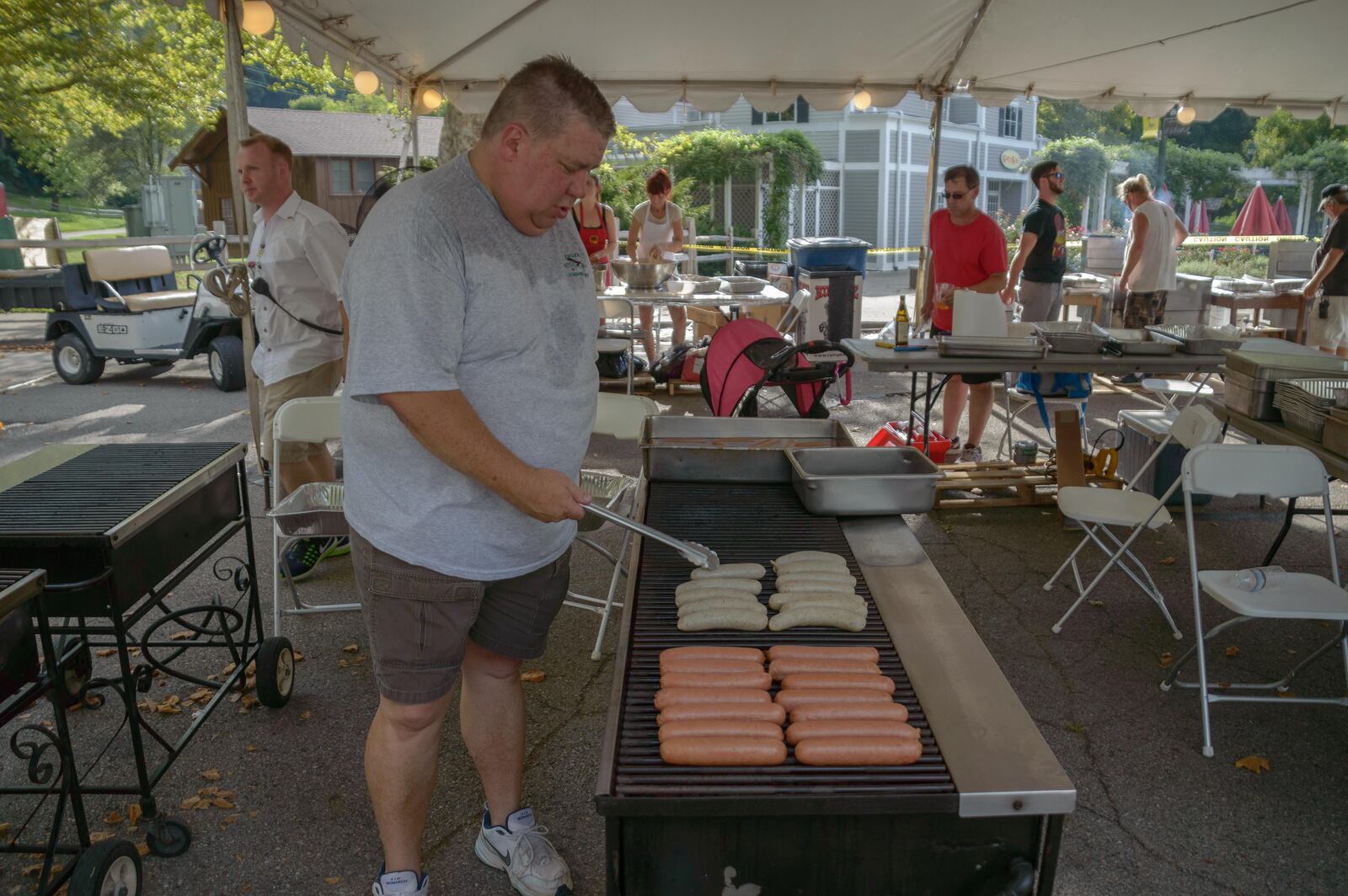 The 33rd Annual Germanfest Picnic in Dayton, held at Carillon Park, Aug. 12 - 14, proved to be a fun (and tasty) way to spend your weekend in the Gem City.  (TOM GILLIAM/CONTRIBUTED)