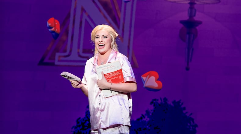 Hannah Bonnett as Elle Woods in "Legally Blonde – The Musical." Photo by Drager Creative.